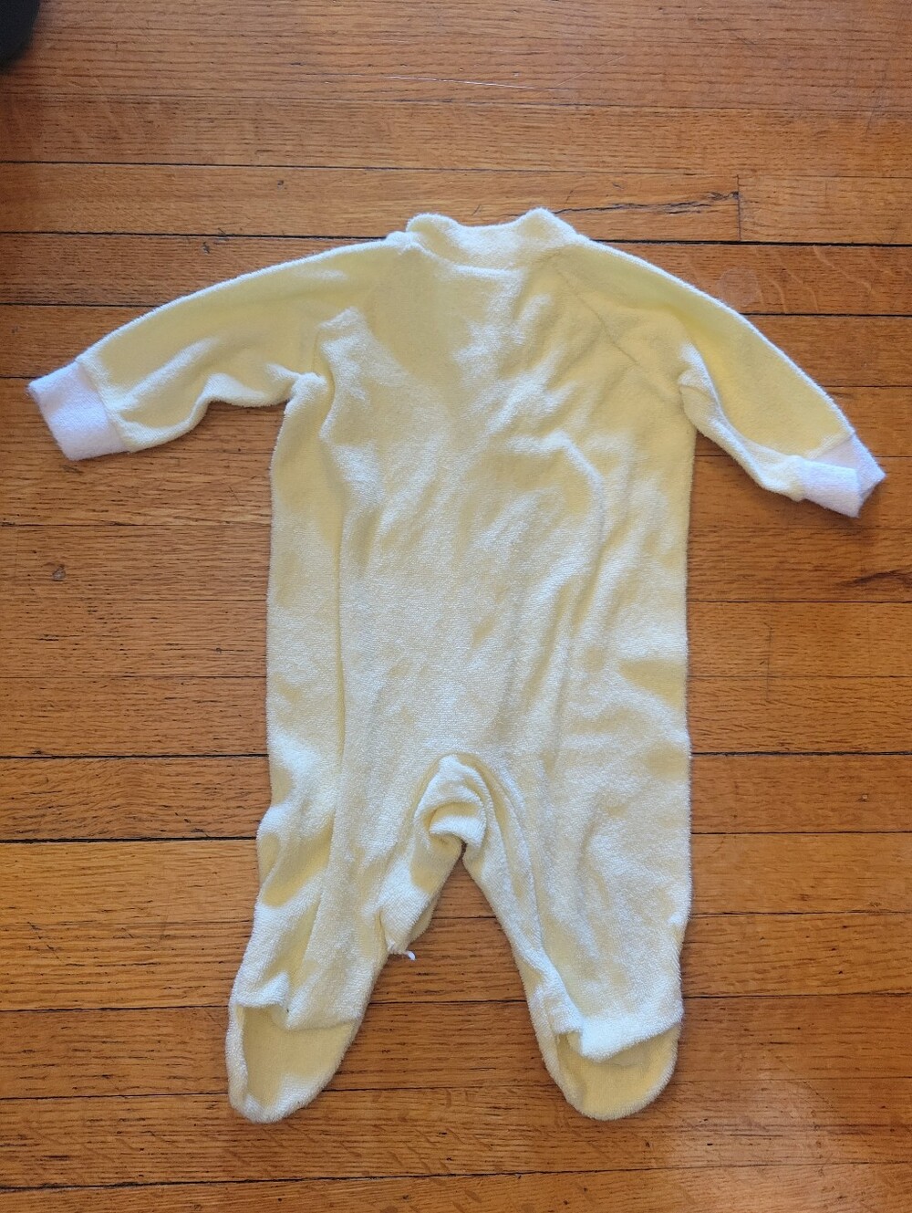 Yellow And White Onesies & Yellow Footed Sleep 'N Play - 3-Pack - Picture 3 of 10